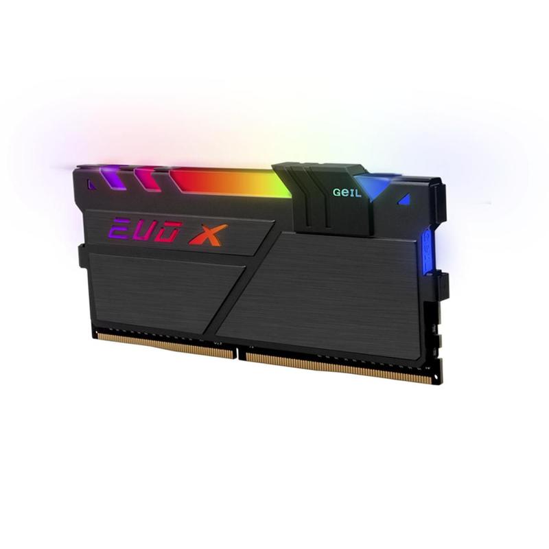 GeIL EVO X Ⅱ DDR4-2666 8GB×2枚 Memória DDR4 Geil EVO X II RGB Sync, 16GB (2x8GB), 3200MHz